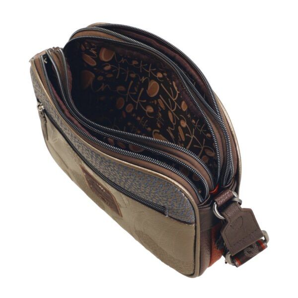 Bandolera mediana ANEKKE · Tres compartimentos · Colección Odyssey