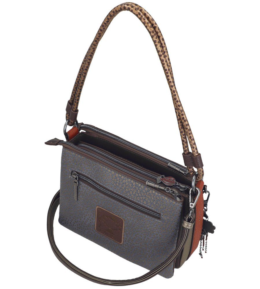 Bolso de hombro y bandolera mediana ANEKKE · Tres compartimentos · Colección Odyssey