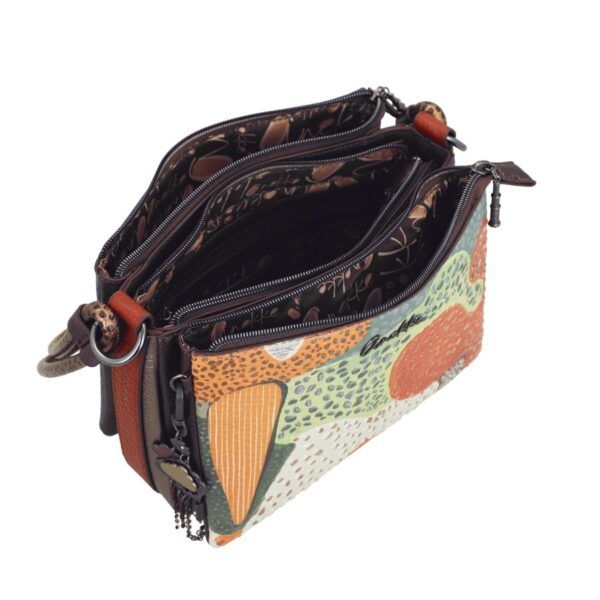 Bolso de hombro y bandolera mediana ANEKKE · Tres compartimentos · Colección Odyssey