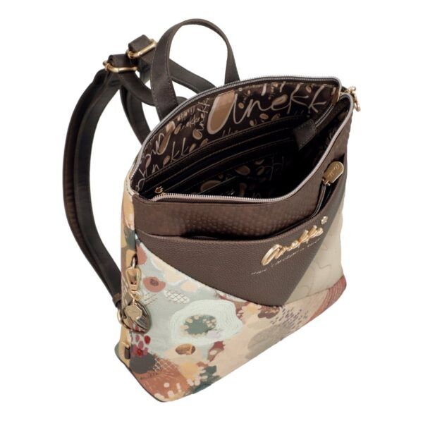 Mochila cuadrada ANEKKE · Tamaño mediano · Coleccion Blossom