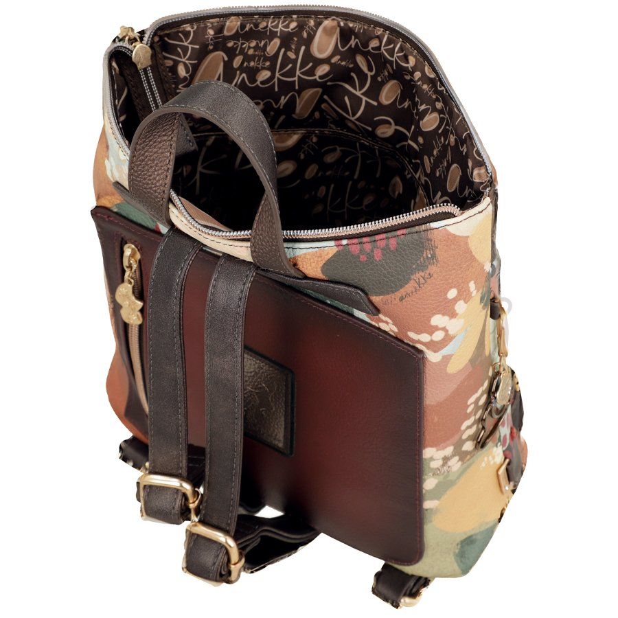 Mochila cuadrada ANEKKE · Tamaño mediano · Coleccion Blossom
