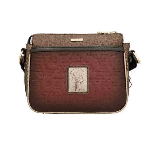 Bandolera mediana ANEKKE · Tres compartimentos · Colección Blossom
