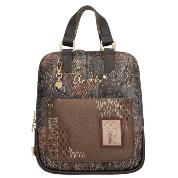 Mochila con dos asas ANEKKE · Tamaño mediano · Coleccion Blossom