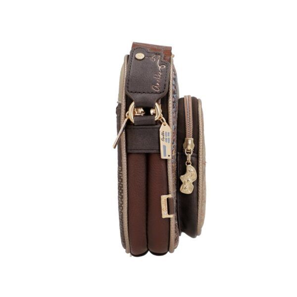 Bolso ANEKKE · Bandolera mediana · Doble compartimento · Bolsillo Frontal · Coleccion Blossom