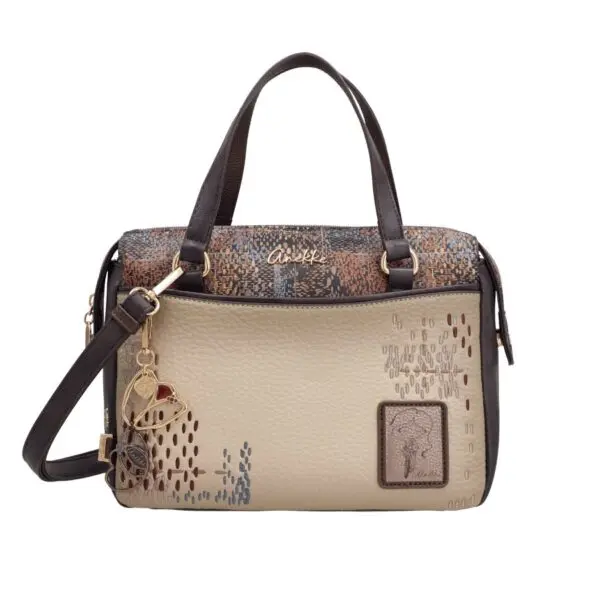 Bolso bandolera ANEKKE · Tipo bowling · Tamaño mediano · Coleccion Blossom
