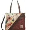 Bolso de hombro ANEKKE · Bolso tipo Tote cuadrado · Coleccion Blossom
