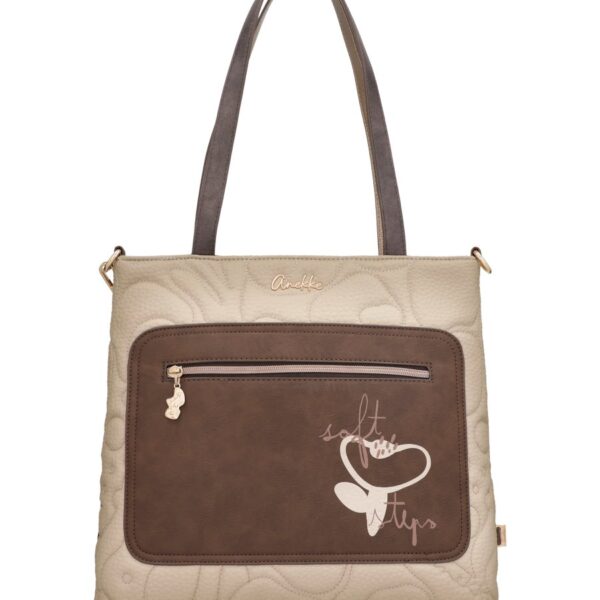 Bolso de hombro ANEKKE · Bolso tipo Tote cuadrado · Coleccion Blossom