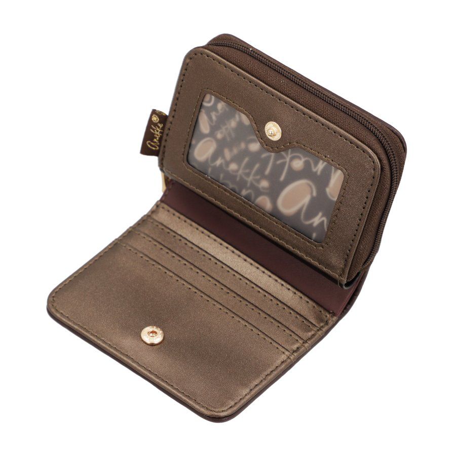 Billetero pequeño ANEKKE · Protección RFID · Coleccion Blossom