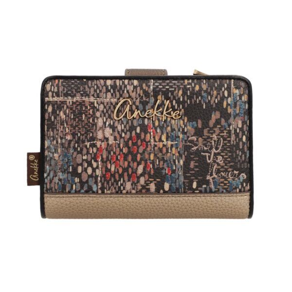 Billetero ANEKKE · Billetero mediano · Con monedero · RFID · Coleccion Blossom