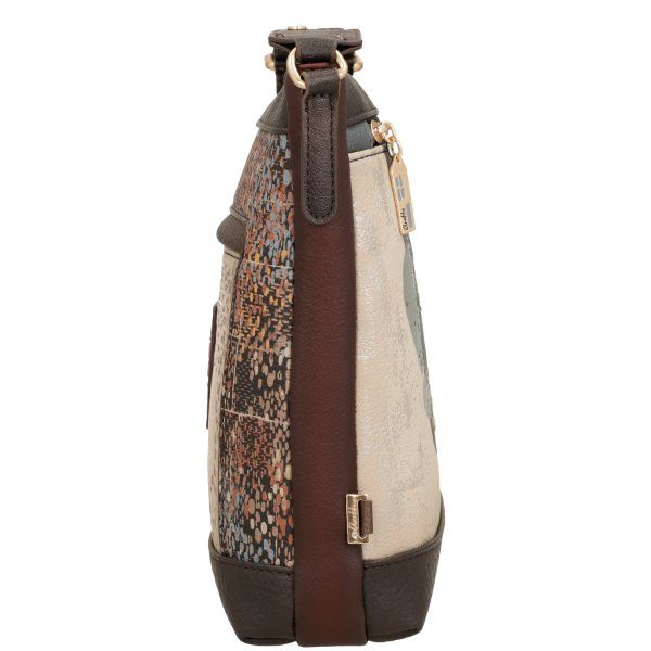Bandolera mediana con bolsillo frontal ANEKKE · Coleccion Tulip